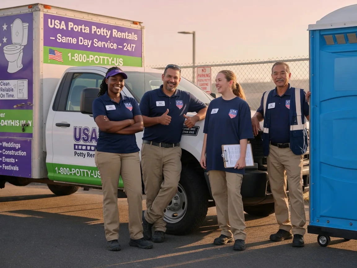Porta Potty Rental company in Richmond, OH